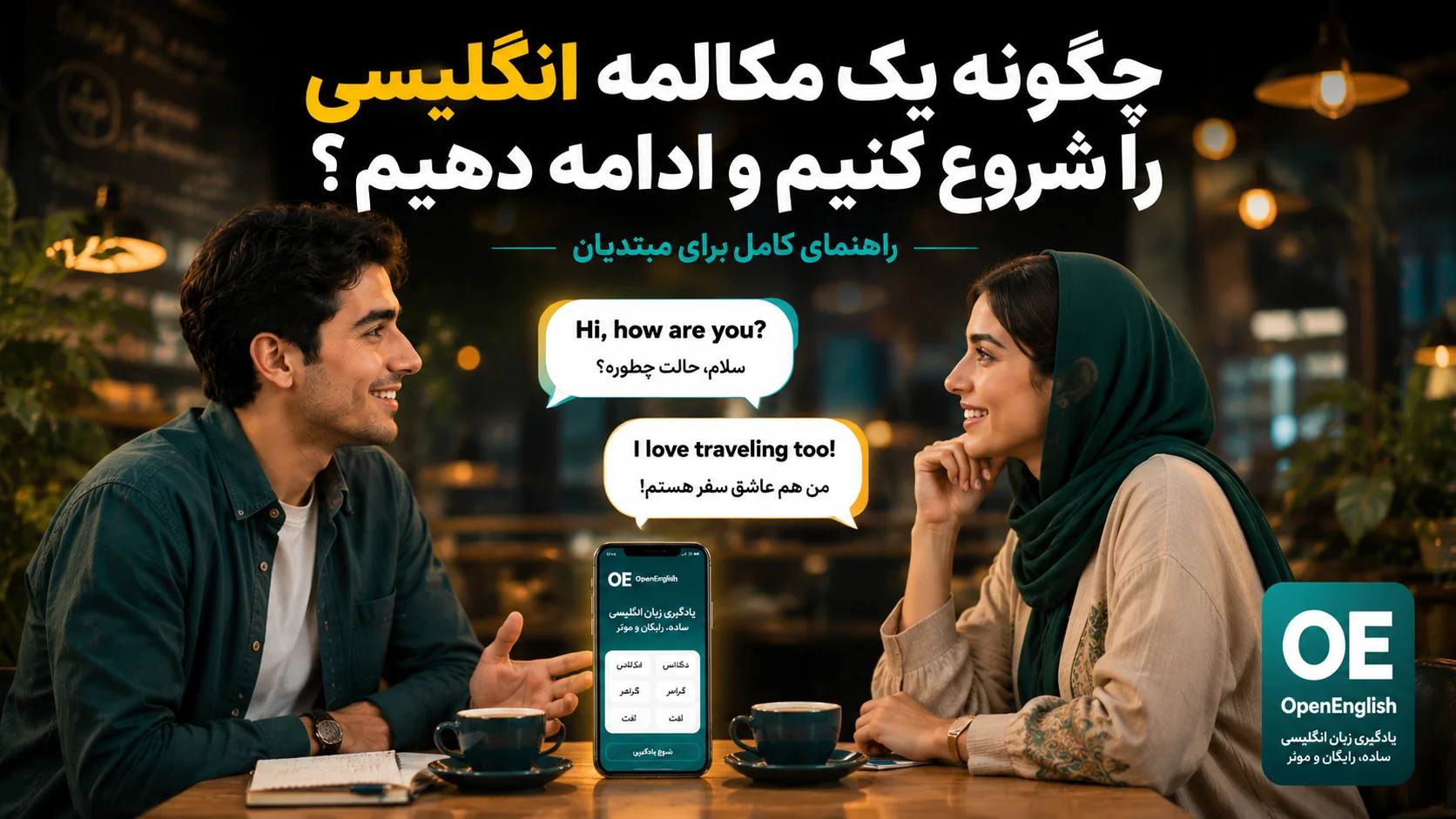 How to Start and Continue an English Conversation – From Awkward Silence to Fluent Talk